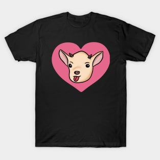 Cute Goat for Goat Lovers T-Shirt